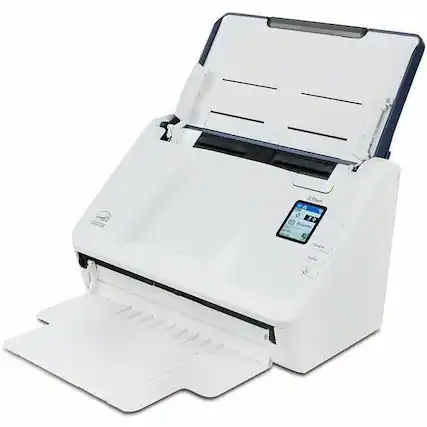 Front. Visioneer - Xerox XD35WN-U Flatbed Scanner - 600 dpi Optical - 48-bit Color - 16-bit Grayscale - 45 ppm (Mono) - 45 ppm (Color) - Color.