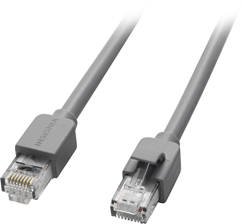 Insignia™ - 50' Cat-6 Ethernet Cable - Gray