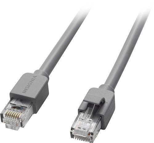 onpeilbaar Getalenteerd lekken Insignia™ 50' Cat-6 Ethernet Cable Gray NS-PNW5650 - Best Buy