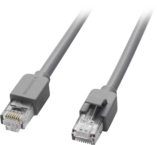 Insignia 50 Cat 6 Ethernet Cable Gray Ns Pnw5650 Best Buy