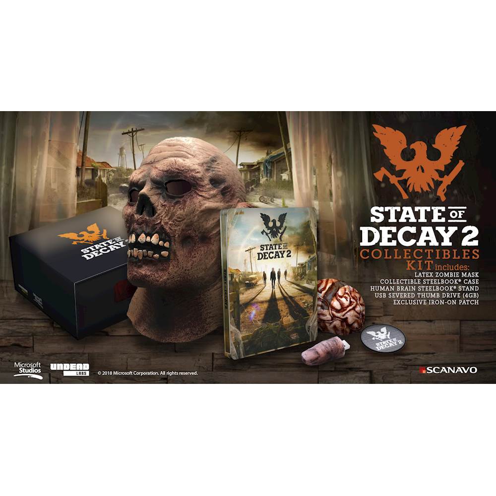 State of Decay 2 Collector's Edition announced, brings a severed
