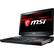 Left. MSI - GT Series Titan 18.4" Gaming Laptop - Intel Core i7 - 32GB Memory - Dual NVIDIA GeForce GTX 1080 - 1TB HDD + 1.024TB SSD - Aluminum Black.