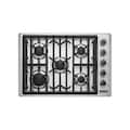 Viking - 31 in. Wide 5 Burner Professional 5 Series 30.7" Gas Cooktop - Stainless Steel