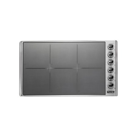 Viking - Professional 5 Series 36" Electric Induction Cooktop - Stainless Steel/Transmetallic Glass