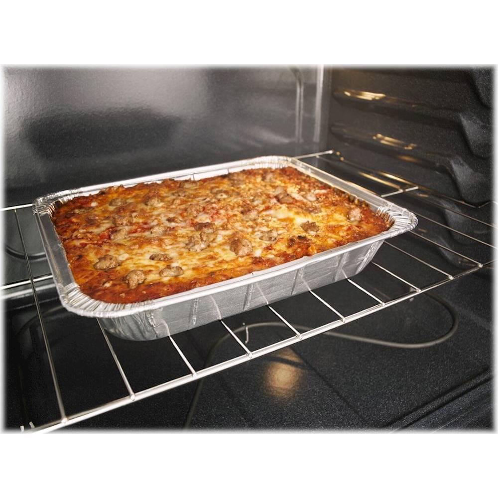 Alt View 14. Whirlpool - 4.8 Cu. Ft. Self-Cleaning Slide-In Electric Range - Black Stainless Steel.