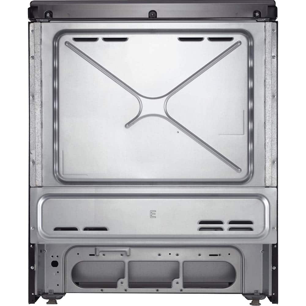 Alt View 18. Whirlpool - 4.8 Cu. Ft. Self-Cleaning Slide-In Electric Range - Black Stainless Steel.