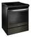 Left. Whirlpool - 4.8 Cu. Ft. Self-Cleaning Slide-In Electric Range - Black Stainless Steel.