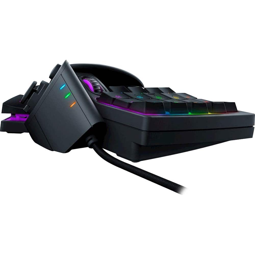 Alt View 13. Razer - Tartarus V2 Wired Gaming Mecha-Membrane Keypad with Chroma Back Lighting for PC - Black.