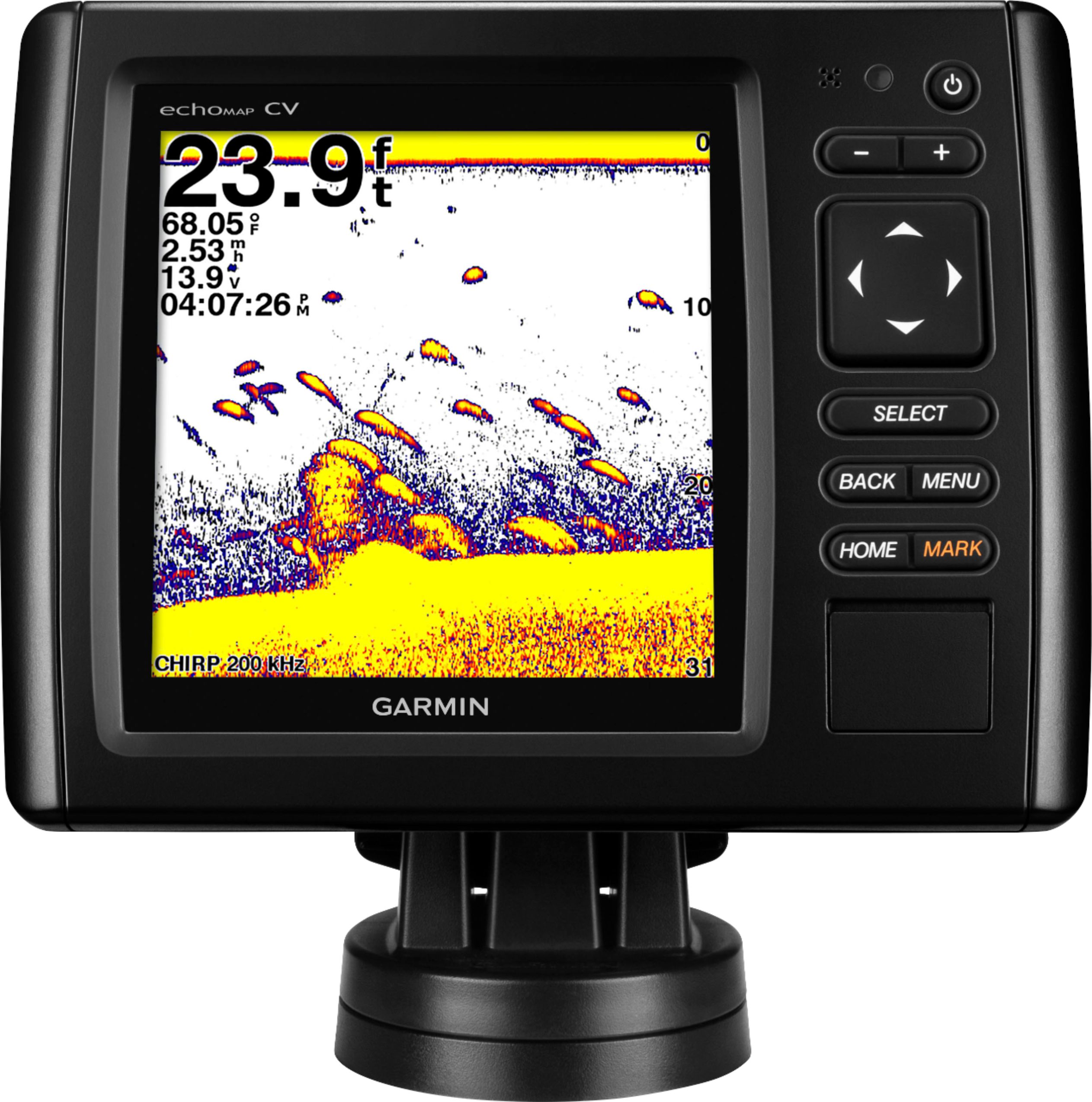 Garmin echoMAP CHIRP 53cv Fishfinder/Chartplotter GPS Black 010-01798-01 -  Best Buy
