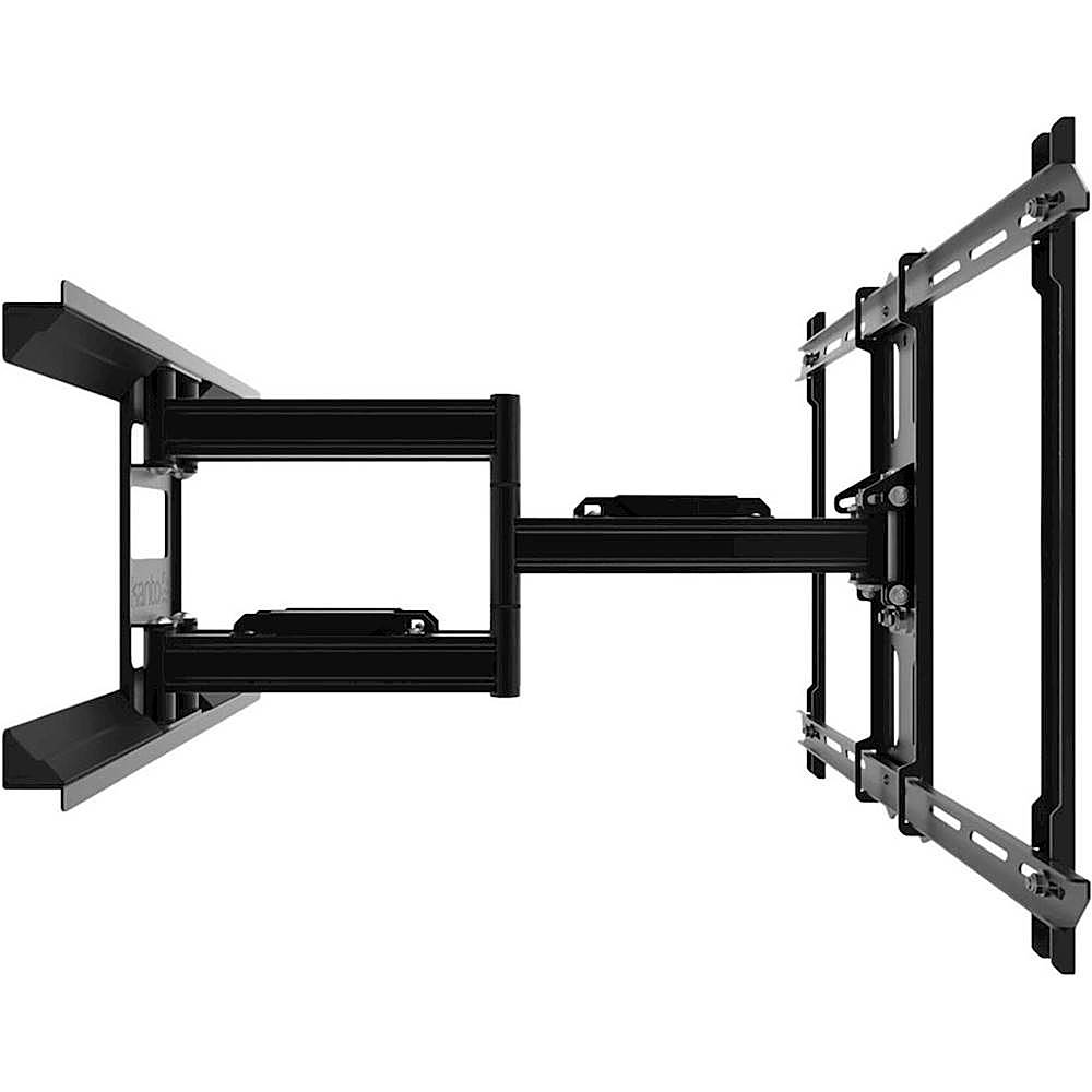 Kanto Outdoor Full Motion Tv Wall Mount For Most 37 75 Tvs Extends 21 8 Black Pdx650g Best Buy
