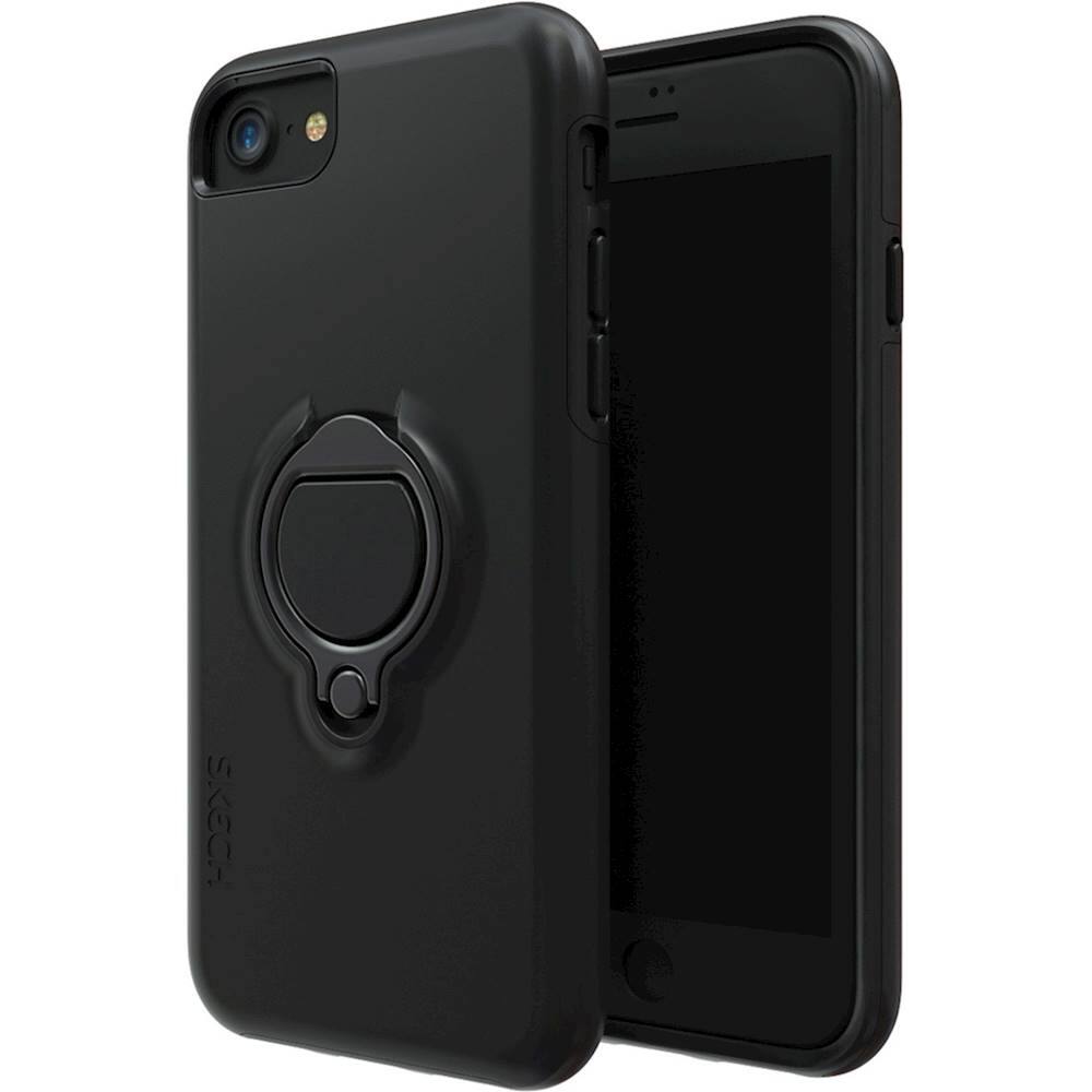 vortex case for apple iphone 6s, 7 and 8 - black