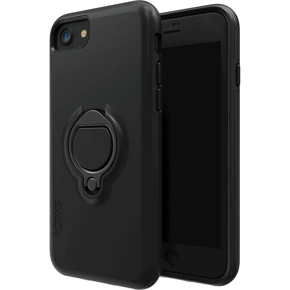 vortex case for apple iphone 6s, 7 and 8 - black