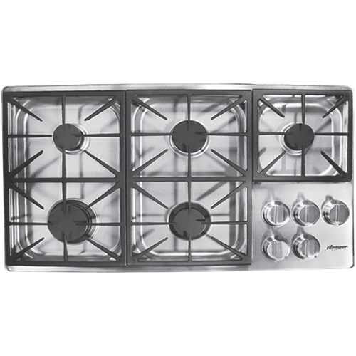 Dacor - Heritage 36" Gas Cooktop - Stainless steel