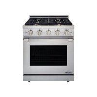 Dacor - Professional 5.2 Cu. Ft. Self-Cleaning Freestanding Gas Convection Range with 4 burners, LP - Stainless steel - Front_Zoom