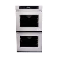 Dacor - Heritage 29.9" Built-In Double Electric Convection Wall Oven - Stainless steel - Front_Zoom