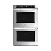 Dacor - Heritage 26.9" Built-In Double Electric Convection Wall Oven - Stainless steel - Front_Zoom
