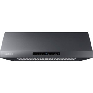 Samsung - 30" Range Hood with WiFi and Bluetooth - Black stainless steel