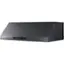 Left. Samsung - 30" Range Hood with WiFi and Bluetooth - Fingerprint Resistant Black Stainless Steel.