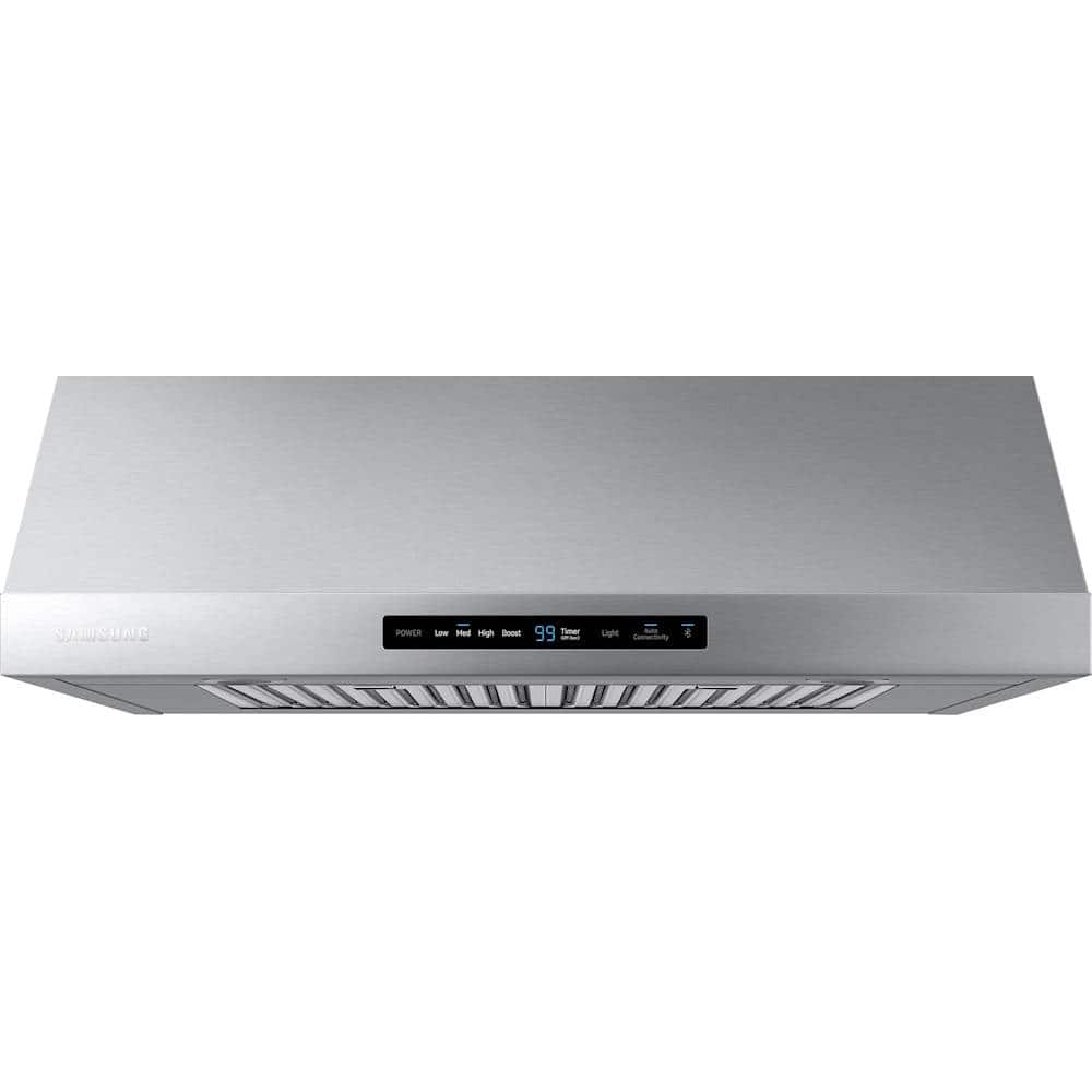 Samsung - 30 inches - Externally Vented & Recirculating - Under cabinet Range Hood - Stainless Steel