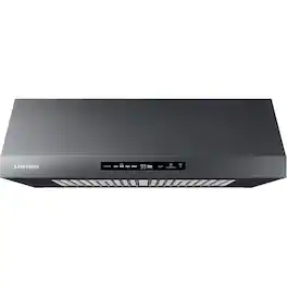 Samsung - 36 inches - Externally Vented & Recirculating - Under cabinet Range Hood - Black Stainless Steel
