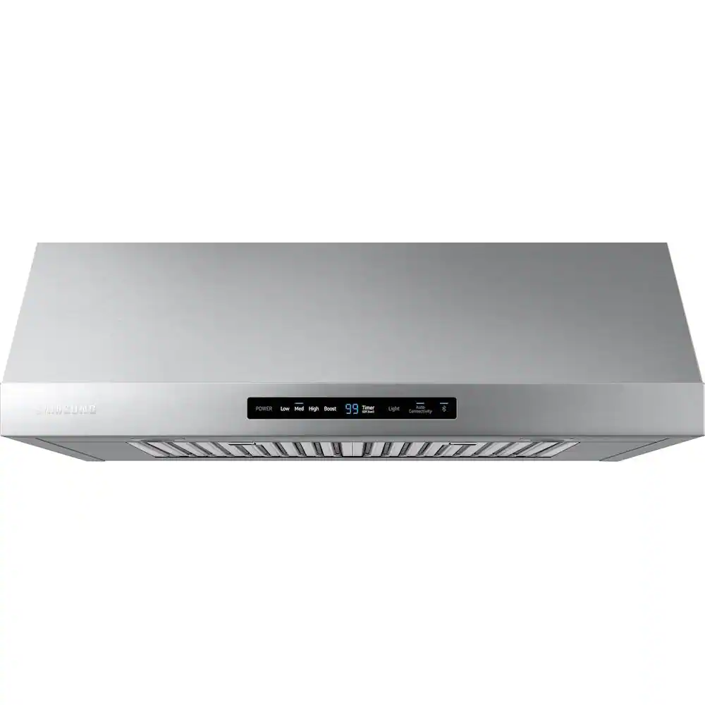 Samsung - 36 inches - Externally Vented & Recirculating - Under cabinet Range Hood - Stainless Steel