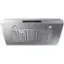 Alt View 11. Samsung - 36" Range Hood - Stainless steel.