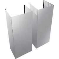 Samsung - Chimney Hood Extension Kit for Select 30" and 36" Range Hoods - Stainless steel - Angle_Zoom