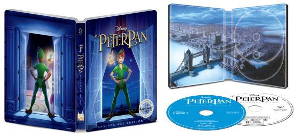  Peter Pan [Signature Collection] [SteelBook] [Blu-ray/DVD] [Only @ Best Buy] [1953]
