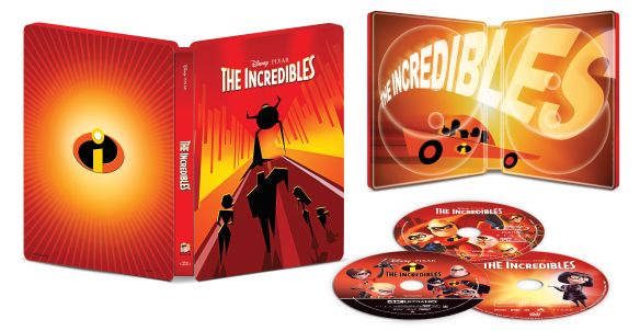 The Incredibles [SteelBook] [4K Ultra HD Blu-ray/Blu-ray] [Only @ Best Buy] [2004]
