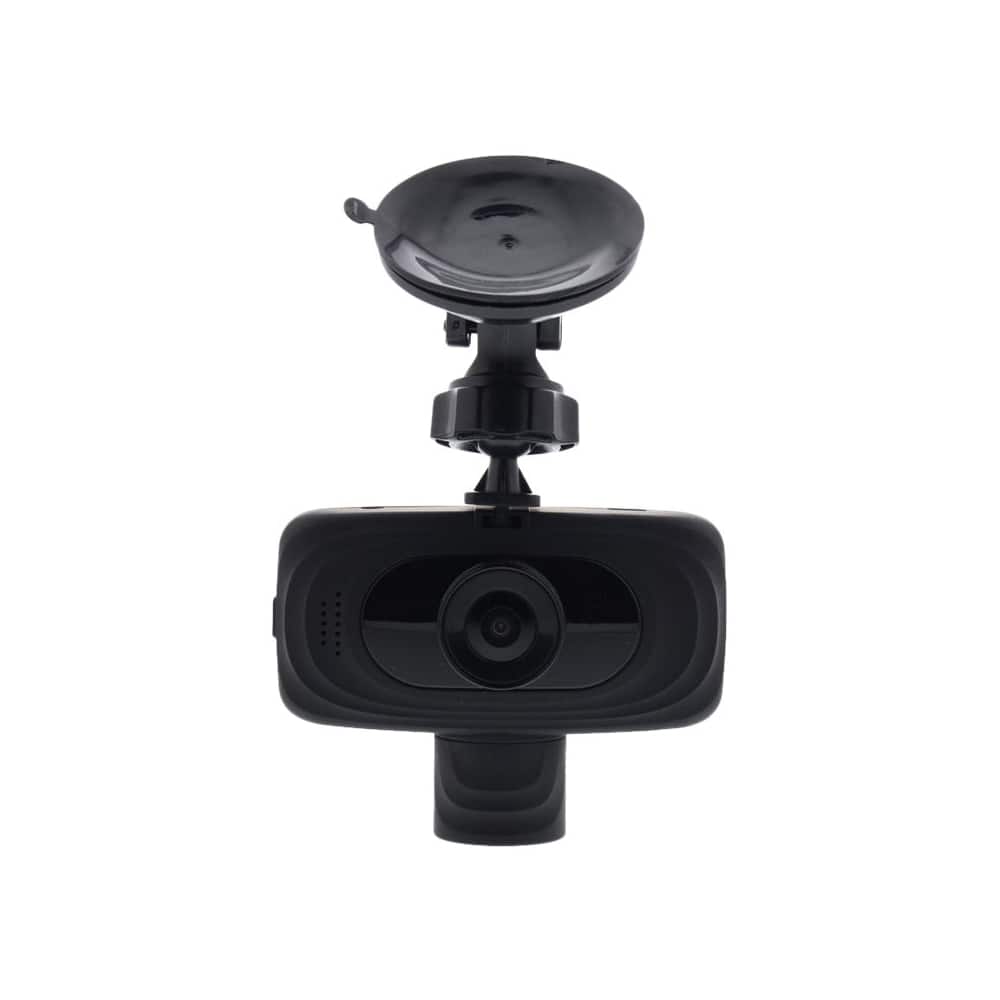 Front. Rovi - Pro CL-3017 Front and Rear Camera Dash Cam - Black.
