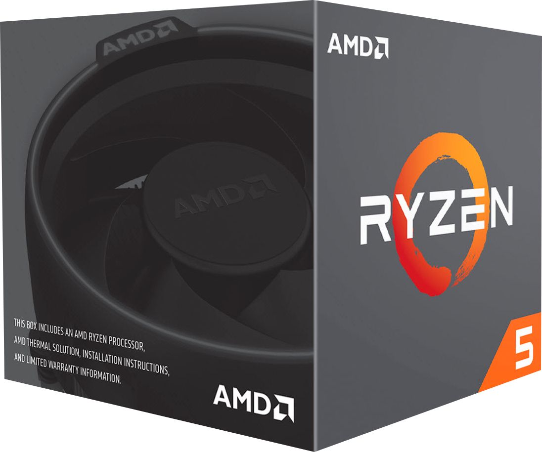 Best Buy: AMD Ryzen 5 2600 Six-Core 3.4 GHz Socket AM4 Desktop