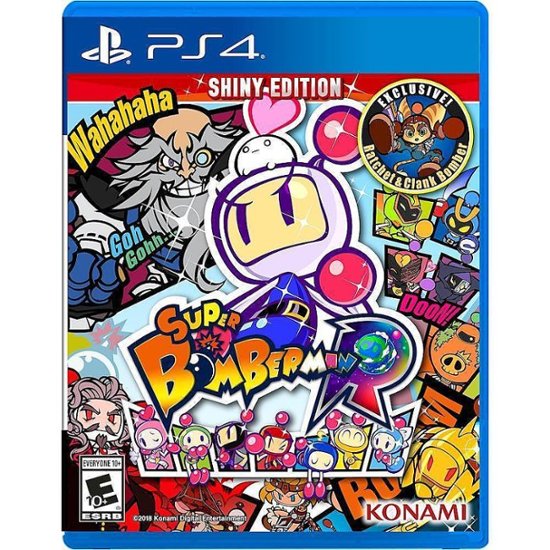 Front Zoom. Super Bomberman R Shiny Edition - PlayStation 4, PlayStation 5.