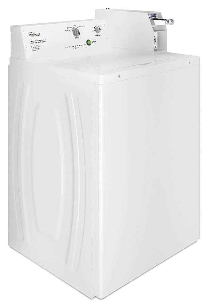 Alt View 11. Whirlpool - 7.4 Cu. Ft. Gas Dryer with High-Velocity Airflow System - White.