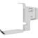 Front. Flexson - Wall Mount for Sonos PLAY:5 (Gen.2) Speakers - White.