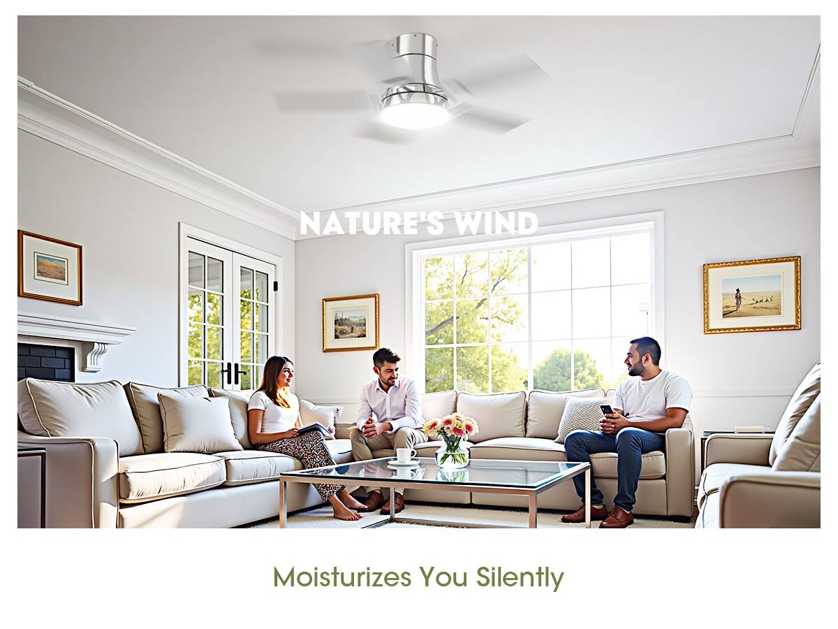 NATURE'S WIND  
Moisturizes You Silently