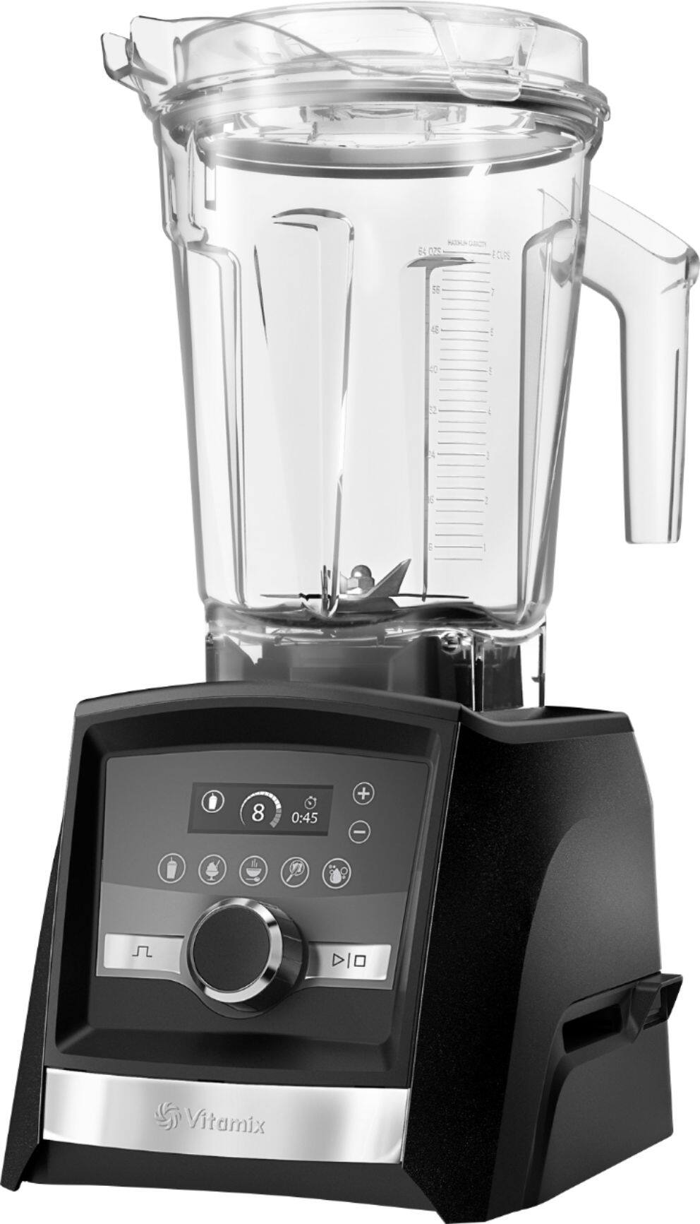 Alt View 11. Vitamix - Ascent Series A3500 Blender - Graphite.