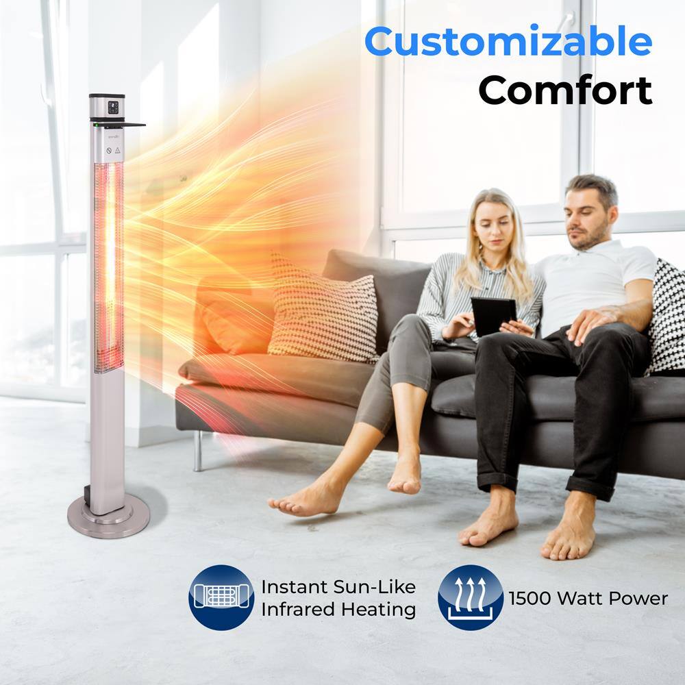 Customizable Comfort

Instant Sun-Like Infrared Heating

1500 Watt Power