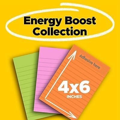 Energy Boost Collection  
Adhesive here  
4x6 INCHES