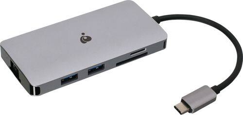 IOGEAR - Travel Dock USB-C Docking Station - Space Gray