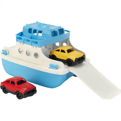 Angle. Green Toys - Ferry Boat.