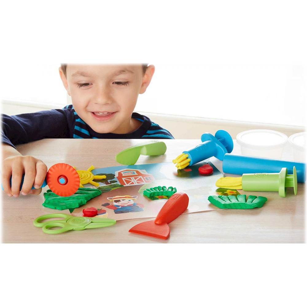 green toys tool essentials dough set activity