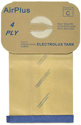 12 Pack EnviroCare Style C Canister Vacuum Bags (4 Ply Micro Filtration ...