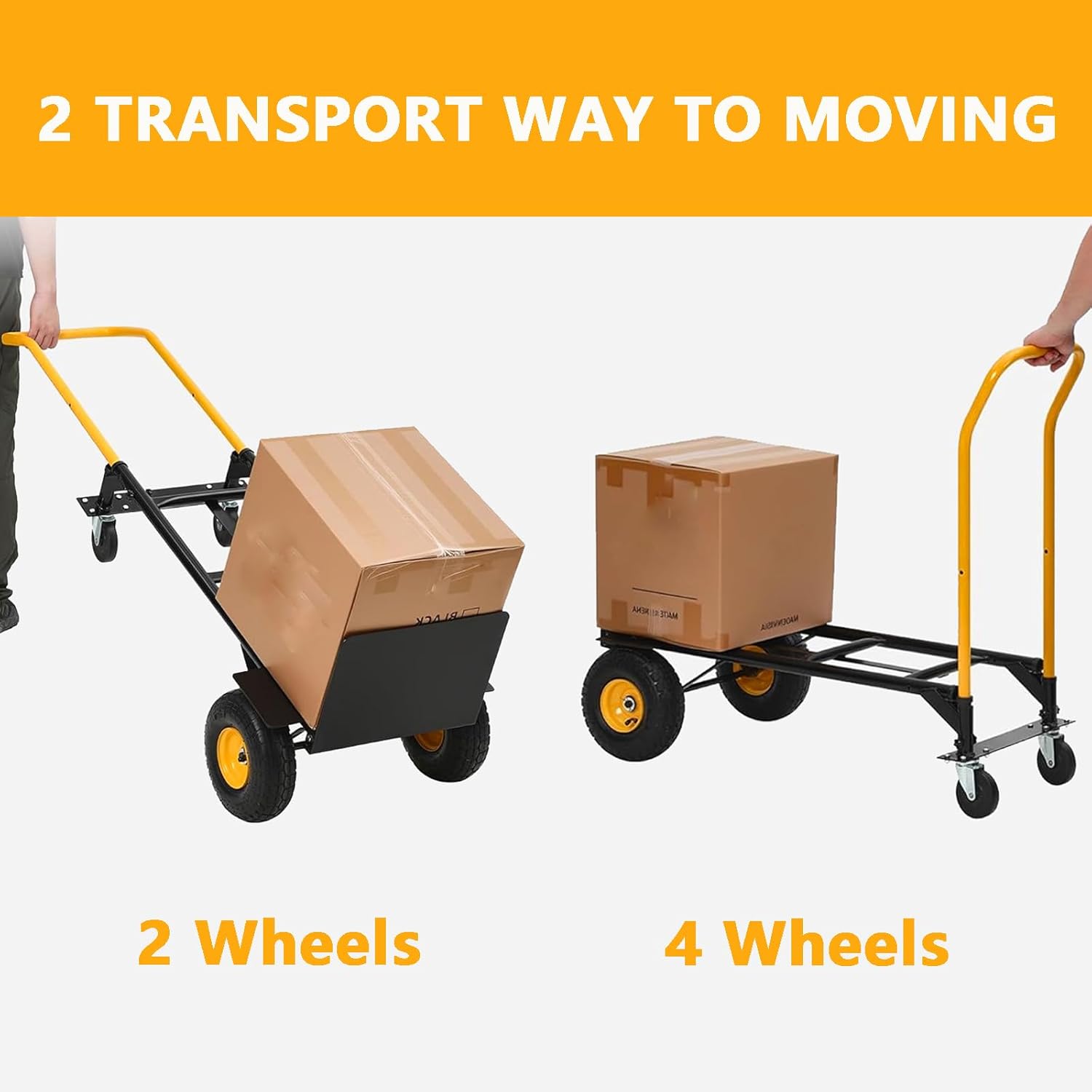 2 TRANSPORT WAY TO MOVING

2 Wheels

4 Wheels
