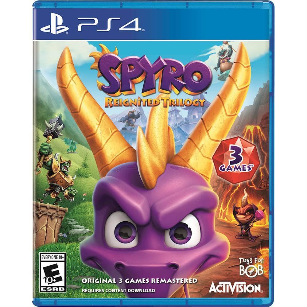 Front. Activision - Spyro Reignited Trilogy.