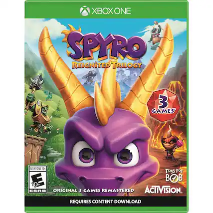 Front. Activision - Spyro Reignited Trilogy. - E10+ (Everyone 10+)