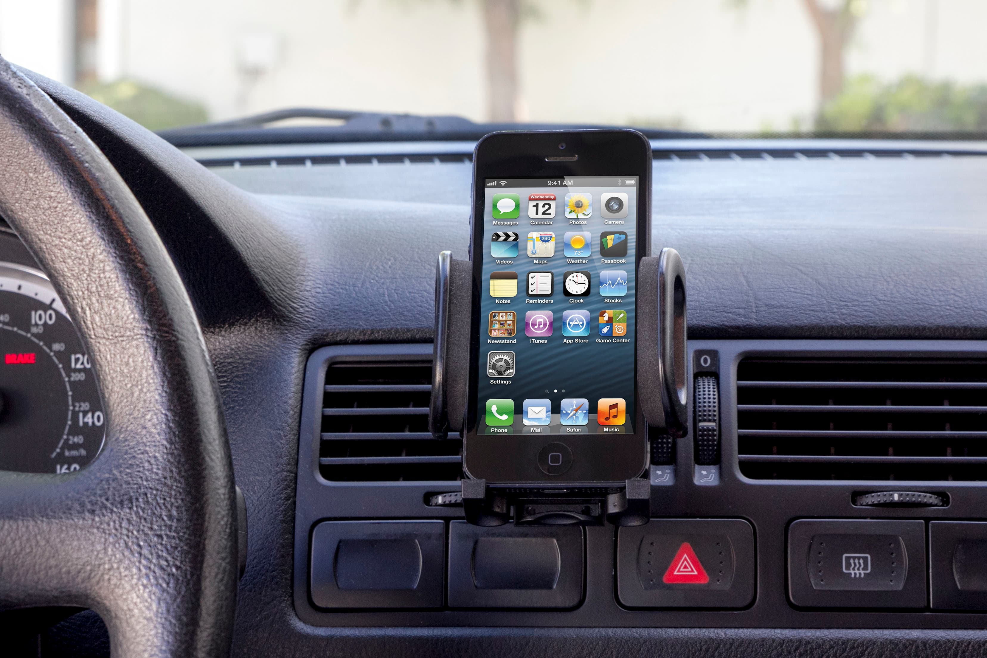 Alt View 11. Scosche - StuckUp Vent/Window Universal Mount - Black.