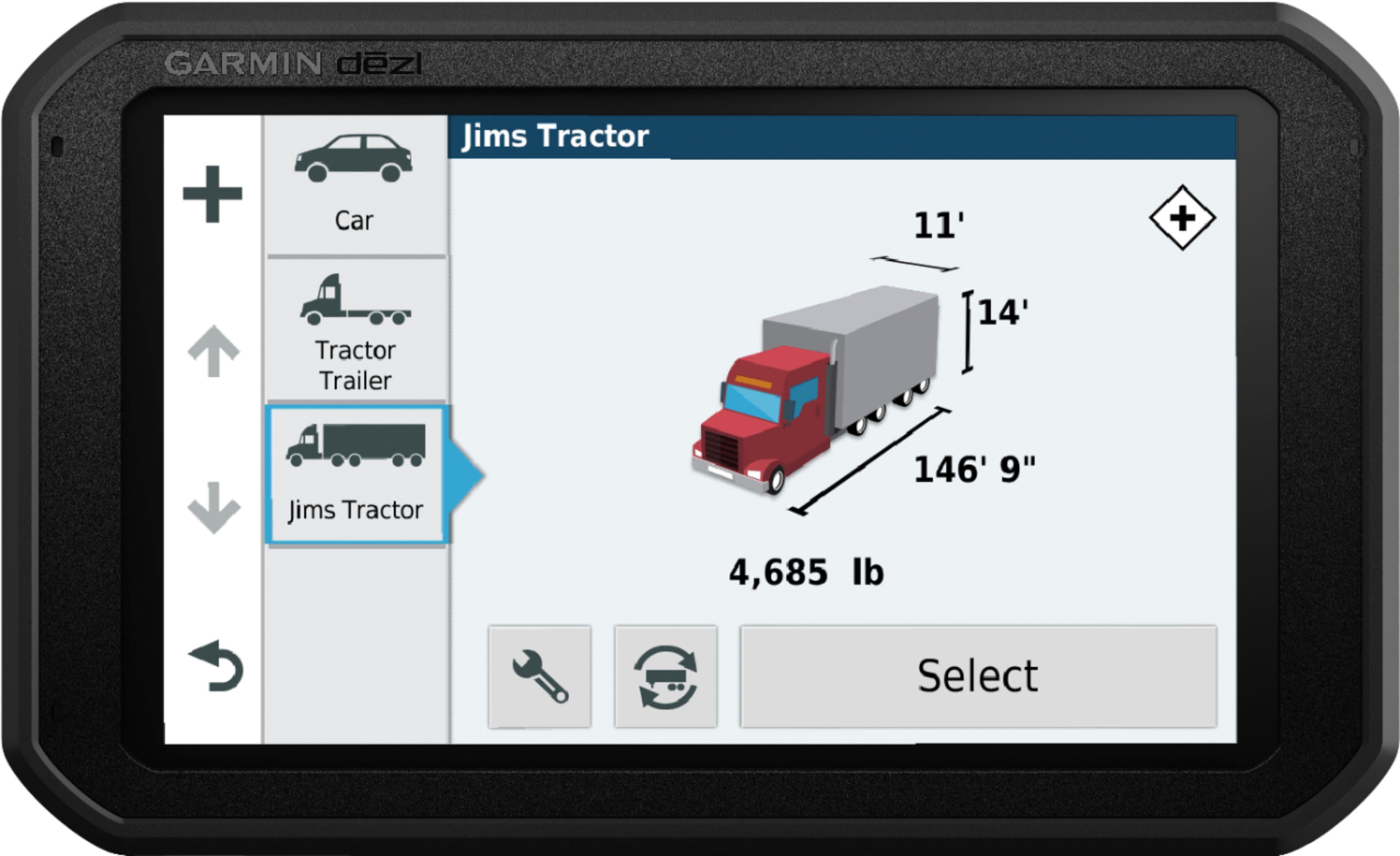 GARMIN dēzl™ 780 LMT-D Navegador GPS de 7 para camiones