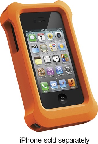  LifeProof - LifeJacket for Apple® iPhone® 4 and 4S - Orange