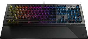 ROCCAT - VULCAN 120 AIMO Full-size Wired Gaming Mechanical Keyboard with Back Lighting - Black - Front_Zoom