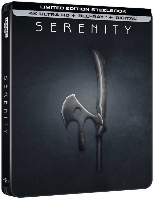  Serenity [SteelBook] [Includes Digital Copy] [4K Ultra HD Blu-ray/Blu-ray] [Only @ Best Buy] [2005]